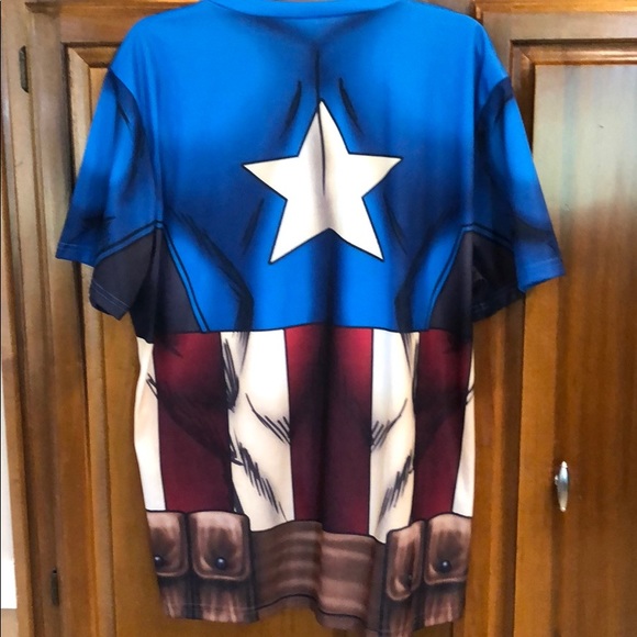🇱🇷Awesome Captain America Shirt🇱🇷 - Picture 6 of 7